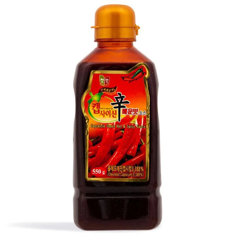 CAPSAICIN HOT & SPICY SAUCE 550 GM