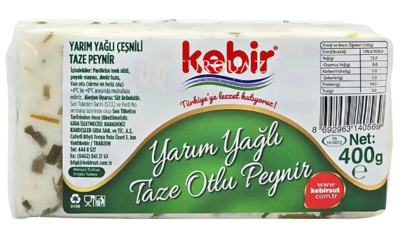 KEBIR HERBAL CHEESE 400G