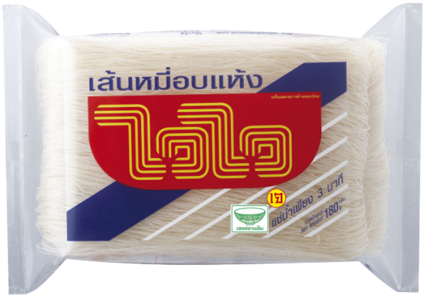 DEHYDRATED RICE VERMICELLI WAIWAI 180G